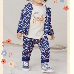 Tea Collection Floral Sweatsuit